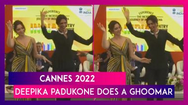 Cannes 2022: Anurag Thakur Inaugurates India Pavilion , Deepika Padukone Does A Ghoomar